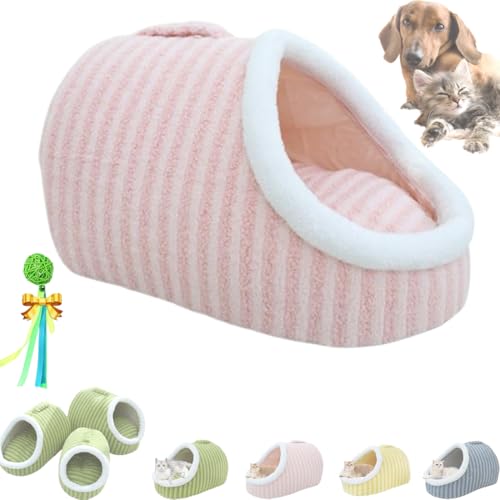GLIART Pawcart Kuscheliges Katzen- und Hundebett, für kleine bis mittelgroße Haustiere, rutschfest, waschbar, weicher Bezug (Rosa, L-12,5 kg) GLIART Pawcart Kuscheliges Katzen- und Hundebett, für kleine bis mittelgroße Haustiere, rutschfest, waschbar, weicher Bezug (Rosa, L-12,5 kg) von GLIART