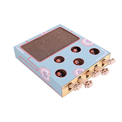 GLJY Hamster Katzenkratzer kleine Biene interaktives Spielzeug kreative verschleißfeste Multifunktionsbox selbstheilende Wellpappe von GLJY