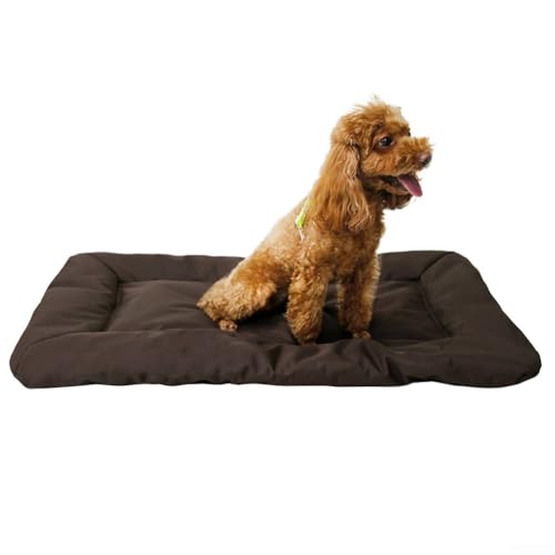 GLOBALHUT Haustierbett, tragbar, wasserdicht, für Hunde, Katzen, Camping, Outdoor, Reisen, waschbar, Oxford-Gewebe, 58 x 86 cm, Kaffeebraun GLOBALHUT Haustierbett, tragbar, wasserdicht, für Hunde, Katzen, Camping, Outdoor, Reisen, waschbar, Oxford-Gewebe, 58 x 86 cm, Kaffeebraun von GLOBALHUT
