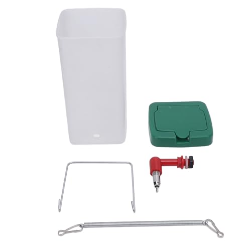 Bird Guberer, automatischer Vogelfutterspender, transparent, praktisch, mit stabiler Basis, hohe Kapazität, verstellbare Wasserströme, Papageien-Wasserspender für Wellensittichkäfig Bird Guberer, automatischer Vogelfutterspender, transparent, praktisch, mit stabiler Basis, hohe Kapazität, verstellbare Wasserströme, Papageien-Wasserspender für Wellensittichkäfig von GLOGLOW