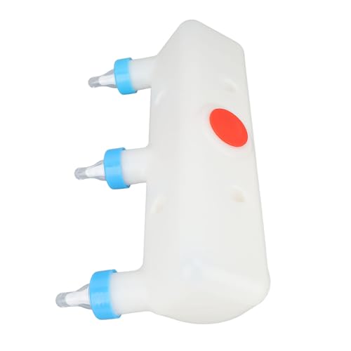 GLOGLOW 3 Kopf Kleiner Tiermilchfuttermittel, Ferkelmilchflasche Lammmilchfutterziegenfuttermittel mit Silikonnippel für Welpen Kätzchen Fütterungsfarm Trinkgeräte GLOGLOW 3 Kopf Kleiner Tiermilchfuttermittel, Ferkelmilchflasche Lammmilchfutterziegenfuttermittel mit Silikonnippel für Welpen Kätzchen Fütterungsfarm Trinkgeräte von GLOGLOW