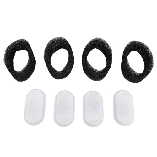 GLOGLOW Cat Water Fountain Filter Ersatz, PET -Wasserspenderfilter mit 3 Schichtfiltration Aktivkohlenstoff für Sauberes Frisches Trinkwasser (Stil 1) von GLOGLOW
