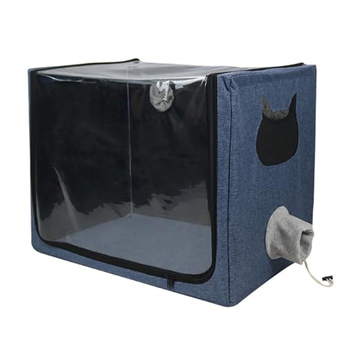 GLOGLOW Dog Sauerstoffkammer, PET -Zerstäubungsbox Groß Transparent Faltbar für Kleine Hunde Katzen mit 2 Löchern für Vaporizer CO2 Freisetzung 43.31x25.59x25.59in GLOGLOW Dog Sauerstoffkammer, PET -Zerstäubungsbox Groß Transparent Faltbar für Kleine Hunde Katzen mit 2 Löchern für Vaporizer CO2 Freisetzung 43.31x25.59x25.59in von GLOGLOW