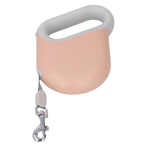 GLOGLOW Einziehbare Hundeleine, 16,4 Fuß Hundegurte Renner Pet -Leinen mit Ergonomischem Griffabfallbeutelhalter für Gehen Im Freien Einstellbar (PINK) von GLOGLOW