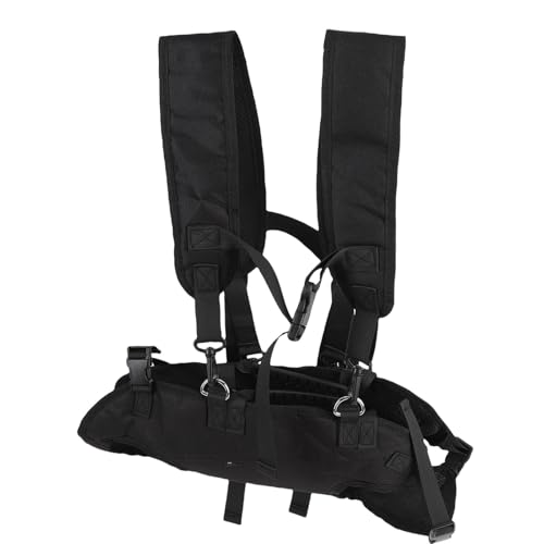 GLOGLOW Hundeliftgurt, Ganzkörper -Haustierträger - mit Verstellbaren Gepolsterten Schultergurten Weiche Mesh Beatmung für Kleine Mittelgroße Hunde Komfort Wanderung Jogging Travel (L) von GLOGLOW