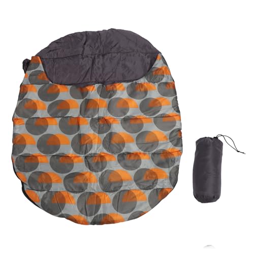 GLOGLOW Hundeschlafsack, Wasserdicht, Warm, Verstaubar, Hundebett, Hunde-Campingausrüstung mit Aufbewahrungstasche für Drinnen und Draußen, Reisen, Wandern, Rucksackreisen, 84,9 X 69,9 cm von GLOGLOW