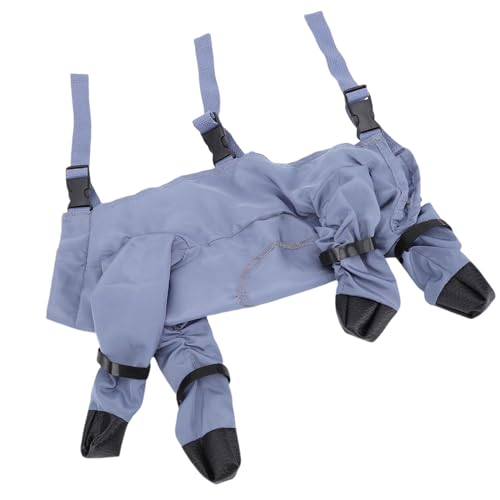 GLOGLOW Hundeschuhe-Leggings, Verstellbare Hundehosen mit Fußschutz für den Außenbereich, Weiches und Atmungsaktives Material, Verstellbares Passform-Design, Geeignet für Verschiedene (L) von GLOGLOW