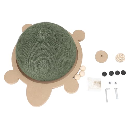 GLOGLOW Katze Kratzkugel, Multifunktionales Lustiges Katzenkratzspielzeug mit Kleinen Kugeln Sisal Schützen Möbel Niedliche Form Kätzchen Kratzerkugel für Innenhause von GLOGLOW