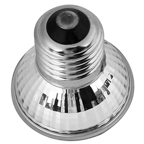 GLOGLOW Langlebige Schildkröte Wärmelampe Gesundes Licht Verhindern Stoffwechselknochenerkrankungen 50 -W -Schildkröte Reptilienerwärmung Licht (25W) von GLOGLOW