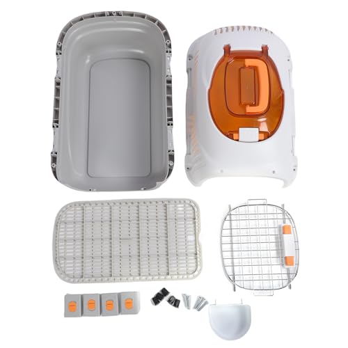 GLOGLOW Pet Airline Kiste, Praktische Plastikhundkiste Fluggesellschaft Katzenträger Kennel Hartschalenbeatmung Großer Raum Tragbarer Haustierreiseträger für Outdoors Reise GLOGLOW Pet Airline Kiste, Praktische Plastikhundkiste Fluggesellschaft Katzenträger Kennel Hartschalenbeatmung Großer Raum Tragbarer Haustierreiseträger für Outdoors Reise von GLOGLOW
