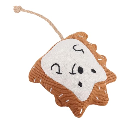 GLOGLOW Quietschende Interaktive Kauenspielzeugkatze Quietschendes Spielzeug mit Katzenminze, Crinkle Paper Sound Kauspielzeug für Kätzchen, Interaktive Spielzeug für Zahnen, Langeweile Relief & von GLOGLOW