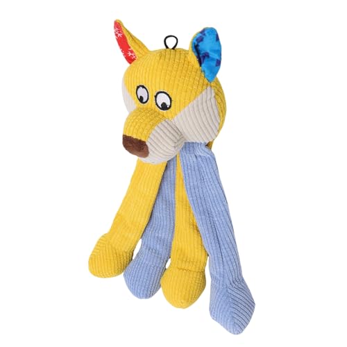 GLOGLOW Quietschendes Haustierspielzeug Quietschendes Hund Kauspielzeug mit Papier, Soundmechanismen Plüsch Tierische Form für Aggressive Kauchen Kleine Mittelgroße Rasse Interaktive Crinkle Harte GLOGLOW Quietschendes Haustierspielzeug Quietschendes Hund Kauspielzeug mit Papier, Soundmechanismen Plüsch Tierische Form für Aggressive Kauchen Kleine Mittelgroße Rasse Interaktive Crinkle Harte von GLOGLOW