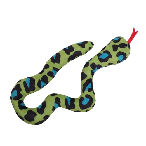GLOGLOW Snake Cat Toy Spielzeug Interaktiver Katzen -Schlangenspielzeug mit Katzenminze, Kauenspielzeug für Zähne Putzen Innenkatzen Plüsch Bissfestigkeit Simuliertes Beutespielzeug für Kätzchen von GLOGLOW