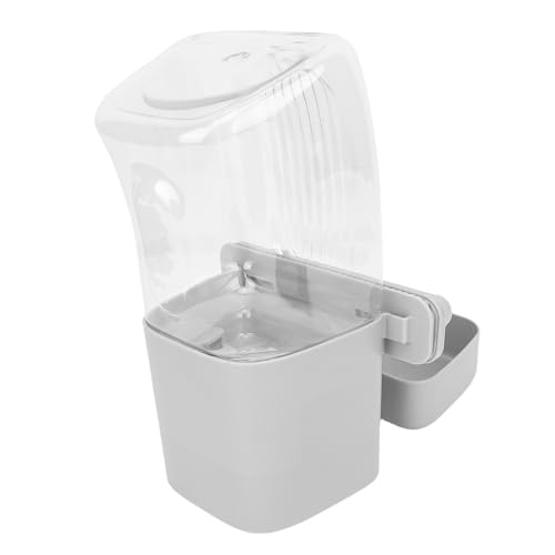 GLOGLOW Wasserspender für Kiste Haustierkäfig Wasserspender, Haustier Cage Waterer Haustier Kiste Wasser Schüssel 1200 Ml Große Kapazität Aufhängen Design für Katzen Hunde Katze Tägliche (Grey) GLOGLOW Wasserspender für Kiste Haustierkäfig Wasserspender, Haustier Cage Waterer Haustier Kiste Wasser Schüssel 1200 Ml Große Kapazität Aufhängen Design für Katzen Hunde Katze Tägliche (Grey) von GLOGLOW