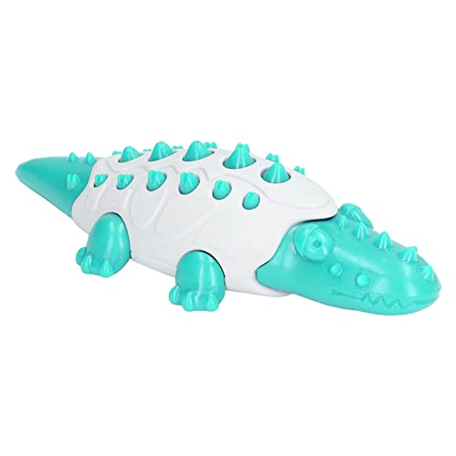 GLOGLOW Zahnbürstenspielzeug für Hunde, multifunktionales, attraktives Kanaldesign, Welpen-Kauspielzeug, interessant für das Auslaufen von Lebensmitteln Blauer See von GLOGLOW