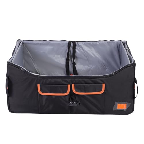 Hundesitz-Reisebett, Bequem, Warm, rutschfest, Multifunktionales Vordersitz-Sicherheits-Haustierbett, Faltbares Kissen, Haustierbett für Auto, mit Verstellbarem Gürtel, 27,56 X Hundesitz-Reisebett, Bequem, Warm, rutschfest, Multifunktionales Vordersitz-Sicherheits-Haustierbett, Faltbares Kissen, Haustierbett für Auto, mit Verstellbarem Gürtel, 27,56 X von GLOGLOW
