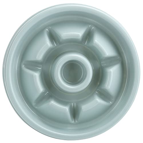Langsam Fressender Futternapf für Haustiere, Anti-Schluck-Futternapf, Reduziert Blähungen bei Hunden und Katzen, für Haustierbesitzer, Material PP (Staubblatttyp 21,5 cm) von GLOGLOW