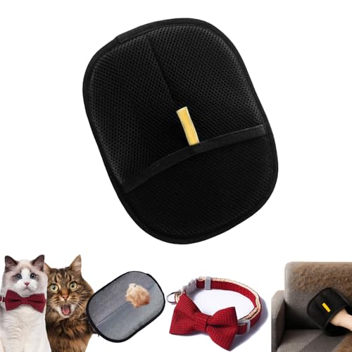GLSAYZU Fellmagnet, Fellmagnet - Fellhandschuhe Fingerlos Katze, Static Removal Gloves, Katzen Handschuhe Fellpflege Für Glattes Und Gesundes Fell (1PC) von GLSAYZU