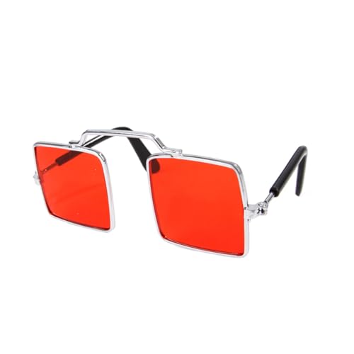 GLSTOY 2er Set Katzenbrillen Für Haustiere Quirky Partybrille Mit Quadratischen Gläsern Lustige Foto Requisiten Für Katzen Perfekt Für Festlichkeiten Und Besondere Anlässe von GLSTOY