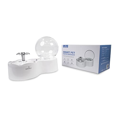 GLÜCKPET Trinkbrunnen für Katze, 2,5L, Triple Filter und Wasserpumpe, Ce und RoHS Zertifikat GLÜCKPET Trinkbrunnen für Katze, 2,5L, Triple Filter und Wasserpumpe, Ce und RoHS Zertifikat von GLÜCKPET
