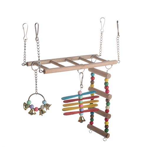 Papageien-Spielständer, Vogelspielzeug, Leiter, Schaukelring, Nagen, Vogelzubehör, Utensilien, Pfingstrosen, Papageienspielzeug, Vogelspielplatz Papageien-Spielständer, Vogelspielzeug, Leiter, Schaukelring, Nagen, Vogelzubehör, Utensilien, Pfingstrosen, Papageienspielzeug, Vogelspielplatz von GLigeT