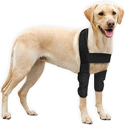 GMAAN Ellenbogenbandage für Hunde, Ellenbogen- und Schulterstütze, Ellenbogen-Hygrom, Dysplasie, Arthrose, Ellenbogenschwielen von GMAAN