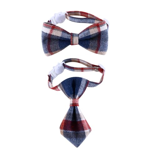 2pcs Neujahr Katzenkostüm Party Kee Breakaway Bowknot Kragen Photoshoots Requisiten Hals Krawatte Haustierzubehör Katzenkragen Für Partykleidung 2pcs Neujahr Katzenkostüm Party Kee Breakaway Bowknot Kragen Photoshoots Requisiten Hals Krawatte Haustierzubehör Katzenkragen Für Partykleidung von GMBYLBY