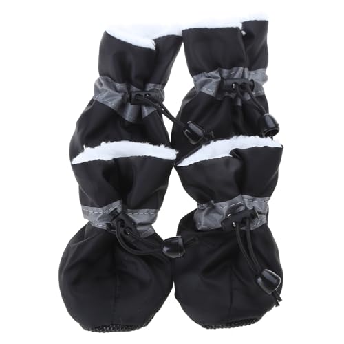 GMBYLBY 4PCS Hundestiefel Outdoor Hundefußschutz In Innenraum Verletzungssichere Haustier Antislip Soles Schuhe Running Schuhe wasserdichte Stiefel Stiefel Für Regnerischen GMBYLBY 4PCS Hundestiefel Outdoor Hundefußschutz In Innenraum Verletzungssichere Haustier Antislip Soles Schuhe Running Schuhe wasserdichte Stiefel Stiefel Für Regnerischen von GMBYLBY
