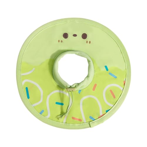 Extra kleiner, wasserdichter Kegel, weiches Halsband, verstellbare Verschlüsse für postoperative Pflege und Leckvorbeugung, leichter Katzenkegel Extra kleiner, wasserdichter Kegel, weiches Halsband, verstellbare Verschlüsse für postoperative Pflege und Leckvorbeugung, leichter Katzenkegel von GMBYLBY