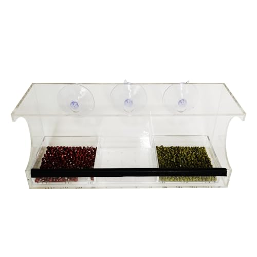 GMBYLBY Acryl Vogelfutterspender Für Fenster Durchsichtiger Vogelfutterspender Haustier Vogelfutterspender Für Hinterhof Saugnapf Vogelfutterzubehör Vogelfutterzubehör GMBYLBY Acryl Vogelfutterspender Für Fenster Durchsichtiger Vogelfutterspender Haustier Vogelfutterspender Für Hinterhof Saugnapf Vogelfutterzubehör Vogelfutterzubehör von GMBYLBY