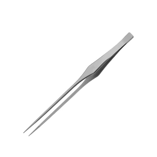 GMBYLBY Aquarium Pinzetten Aquarium Pflanzenreinigungswerkzeuge Für Hold Reptiles Lizards Food Edelstahl Easy Handling Gerade Pinzetten Crafting von GMBYLBY