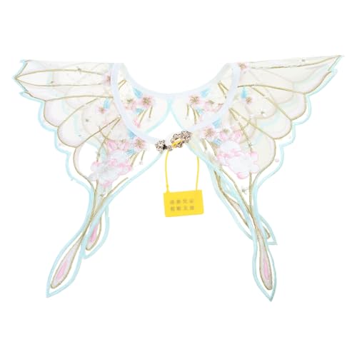 Halsband-Schal, süßer Spitzenschal für Cheongsam, Qipao, Stickkragen, dekorativer Pullover, Kragen, Kleid, Kragen, besticktes Halsband für Hunde, besticktes Halsband, besticktes Halsband für Damen, Halsband-Schal, süßer Spitzenschal für Cheongsam, Qipao, Stickkragen, dekorativer Pullover, Kragen, Kleid, Kragen, besticktes Halsband für Hunde, besticktes Halsband, besticktes Halsband für Damen, von GMBYLBY