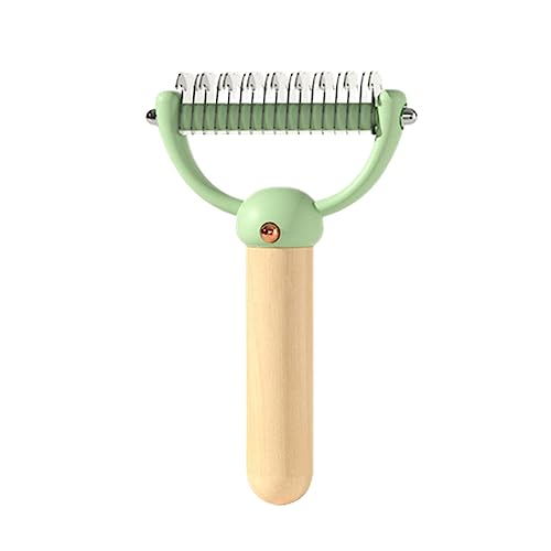 Haustiere Pflegepinsel 2 Seitig Professionellem Demating Comb Undertockel Effektives Entfernen Von Knoten Für Katzen Hunde Haustiere Pinsel Undertuflähte Demating Comb Shedding Short Hair Long von GMBYLBY