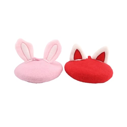 Niedlicher Ohrenhut für Katzen, Hunde, Festival, Haustiermütze, Katzenkostüm, schöne kleine Mütze, Kopfbedeckungen für Teddyhunde, 2 Stück, Kostüm für Katzen Niedlicher Ohrenhut für Katzen, Hunde, Festival, Haustiermütze, Katzenkostüm, schöne kleine Mütze, Kopfbedeckungen für Teddyhunde, 2 Stück, Kostüm für Katzen von GMBYLBY