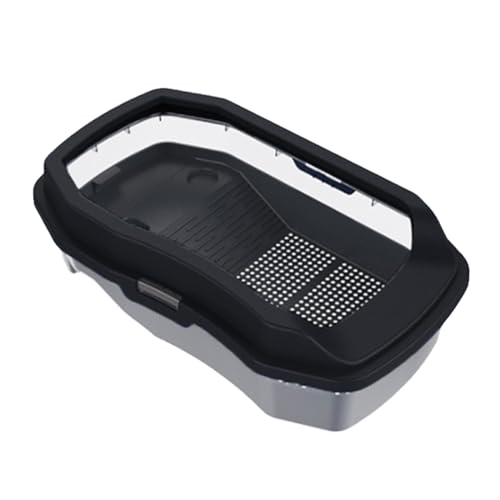 Plastikschildkröten Tank Terrarium Becken Für Terrapins Kleine Schildkrötenpanzer Aquarium Habitat Box Mit Rampen Ack Plattform Reptilien Terrarium von GMBYLBY