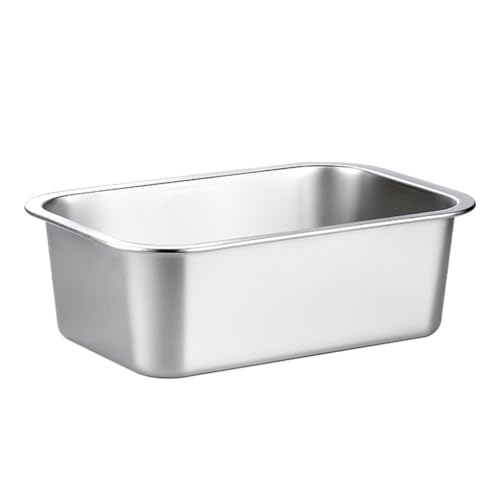 Verdickter, rechteckiger Wassernapf für Hunde, Anti-Kipp-Design, große Rassen, Kaukapazität, spülmaschinenfest Verdickter, rechteckiger Wassernapf für Hunde, Anti-Kipp-Design, große Rassen, Kaukapazität, spülmaschinenfest von GMBYLBY