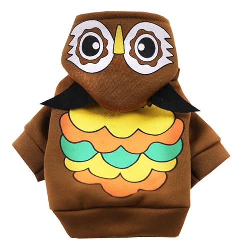 GMBYLBY Weihnachten Halloween Cosplay Party Dogs Katze Sweatshirt Mit Hauben Set Outdoor Jumpsuit Leichte Haustierkostüme Für Kleine Haustierkostüm Cosply Cosply Kostüm von GMBYLBY