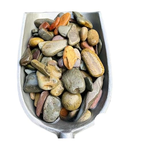GMGQJST Aquarium Steine 100/200/500g Aquariumboden Sandstein Aquarium Landschaft Native Stream Natursandstein Garten DIY Zubehör Dekorationen(18-50mm,500g) von GMGQJST