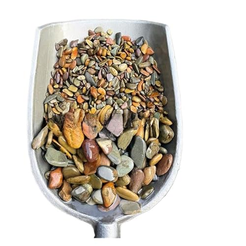 GMGQJST Aquarium Steine 100/200/500g Aquariumboden Sandstein Aquarium Landschaft Native Stream Natursandstein Garten DIY Zubehör Dekorationen(4-18mm,500g) von GMGQJST