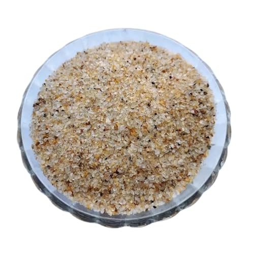 GMGQJST Aquarium Steine 500 g Kristallsand for Aquarien, Bodensand, Landschaftsbau, dekorativer Stein, for Aquarien, Wassersand, Schildkrötensand, Dekorationen(Style A1-2mm) von GMGQJST