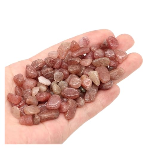 GMGQJST Aquarium Steine Gemischte Quarzkristallsplitter, Stein, Fels, Kies, Probe, Aquarium, Aquarium, Dekoration, natürliche Trommelsteine ​​und Erzmineralien(Color18,50g) von GMGQJST