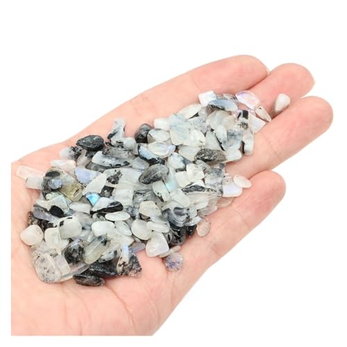GMGQJST Aquarium Steine Gemischte Quarzkristallsplitter, Stein, Fels, Kies, Probe, Aquarium, Aquarium, Dekoration, natürliche Trommelsteine ​​und Erzmineralien(Color21,100g) von GMGQJST