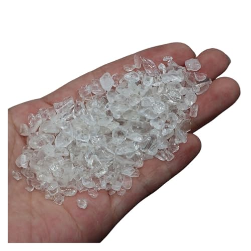 GMGQJST Aquarium Steine Gemischte Quarzkristallsplitter, Stein, Fels, Kies, Probe, Aquarium, Aquarium, Dekoration, natürliche Trommelsteine ​​und Erzmineralien(Color26,50g) von GMGQJST