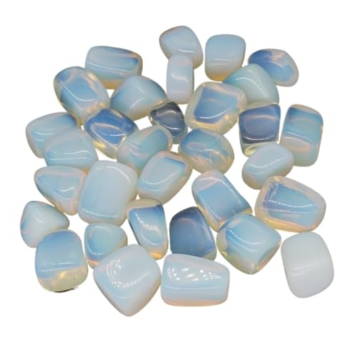 GMGQJST Aquarium Steine Kristallexemplar-Material, Reiki-Trommelstein, Naturstein, Aquarium-Dekoration, Edelstein for Schmuckherstellung, Handwerk(200g) von GMGQJST