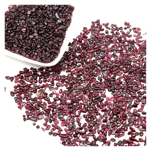 GMGQJST Aquarium Steine Steine, Kies, Kristalle, Splitter, Quarz, Mineralien, Reiki, Heilung, Trommelachat, Probe, Edelsteine, Heimdekoration, Aquarium, DIY-Handwerk(Color13,50g) von GMGQJST