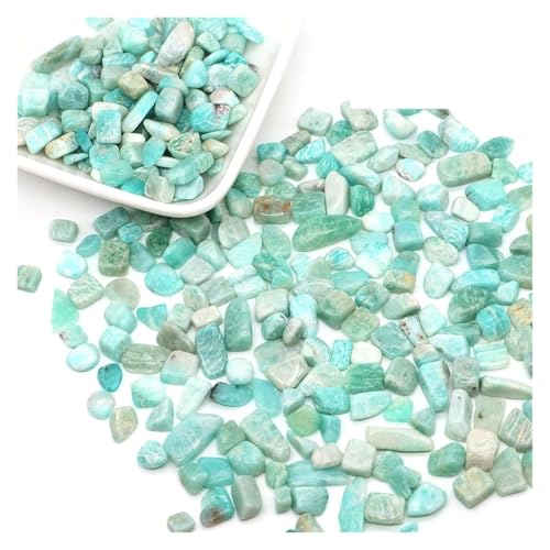 GMGQJST Aquarium Steine Steine, Kies, Kristalle, Splitter, Quarz, Mineralien, Reiki, Heilung, Trommelachat, Probe, Edelsteine, Heimdekoration, Aquarium, DIY-Handwerk(Color5,50g) von GMGQJST