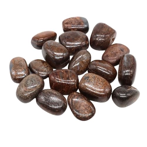 GMGQJST Aquarium Steine Trommelsteine, Massenerz, Kies, Probe, Heilkristalle, Quarz, Energieedelsteine, Mineralien, Aquarium, Garten, Heimdekoration(Color10,500g) von GMGQJST