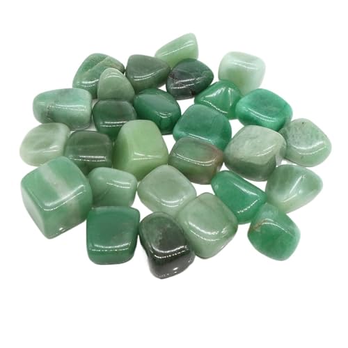GMGQJST Aquarium Steine Trommelsteine, Massenerz, Kies, Probe, Heilkristalle, Quarz, Energieedelsteine, Mineralien, Aquarium, Garten, Heimdekoration(Color15,50g) von GMGQJST
