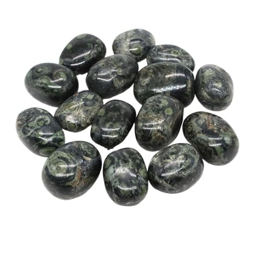 GMGQJST Aquarium Steine Trommelsteine, Massenerz, Kies, Probe, Heilkristalle, Quarz, Energieedelsteine, Mineralien, Aquarium, Garten, Heimdekoration(Color17,500g) von GMGQJST