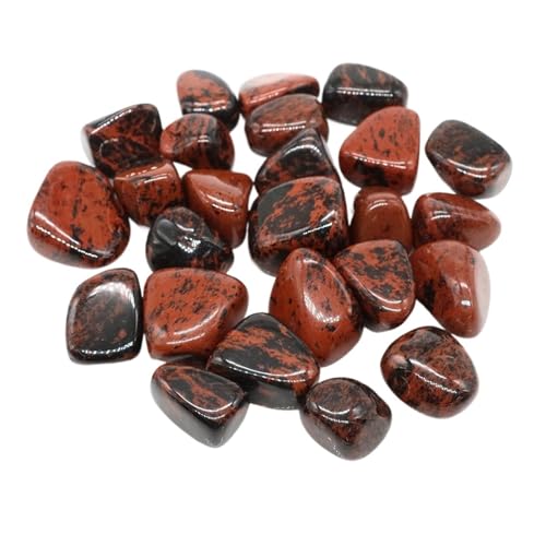 GMGQJST Aquarium Steine Trommelsteine, Massenerz, Kies, Probe, Heilkristalle, Quarz, Energieedelsteine, Mineralien, Aquarium, Garten, Heimdekoration(Color30,50g) von GMGQJST